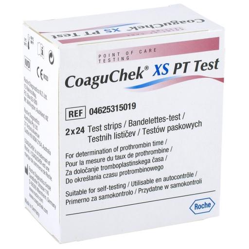 Roche Coaguchek XS PT 48ct Test Strips EXP: 10-2021